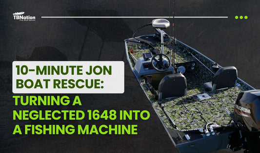 A fast-paced Jon boat restoration showcases how a neglected 1648 hull is transformed into a functional fishing boat through strategic repairs and practical upgrades.