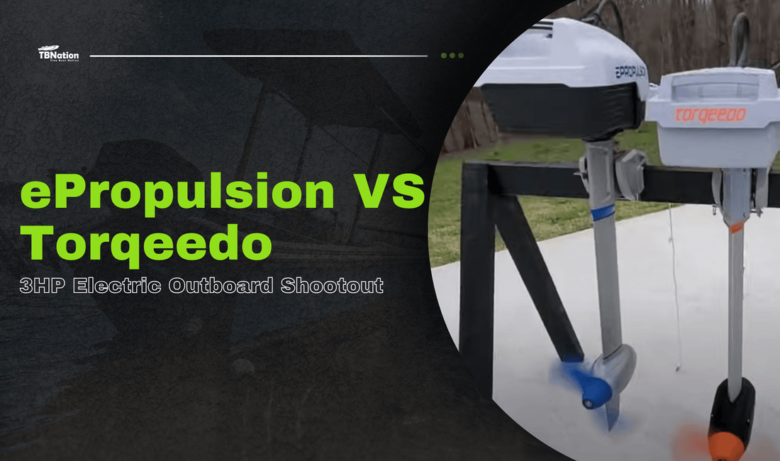 ePropulsion vs Torqeedo 3HP electric outboard motors comparison graphic