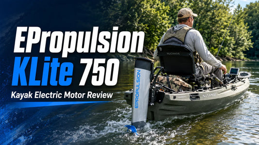 ePropulsion kLite 750 Review: First Look at the New Throw-and-Go Kayak Motor