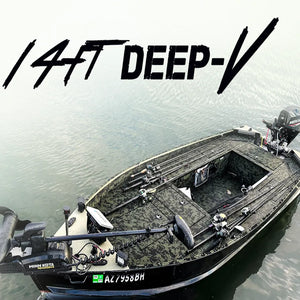 14-16ft V hull jon Boat build kit