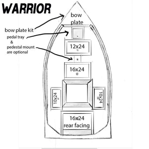 14-16ft V hull jon Boat build kit