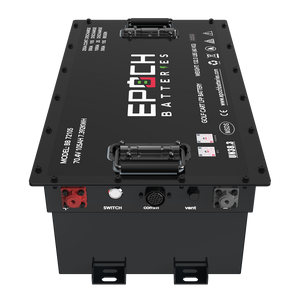 70.4V (72V) 105Ah Golf Cart Battery Complete Kit - Lithium (LiFePO4)
