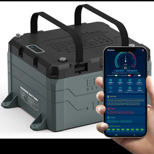 48V 50AH EPOCH LiFePO4 Lithium Battery with Bluetooth and Heating Feature