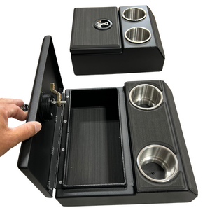 Center Storage Console with Dry Hatch