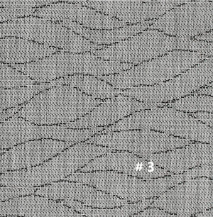 Gray DuraVinyl Marine Flooring, Ventura Series, with a subtle woven texture and wavy pattern.