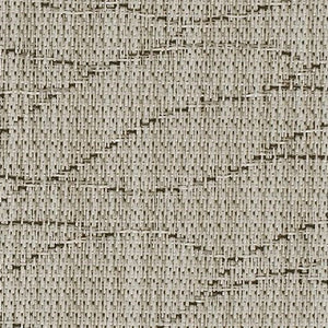 Close-up of DuraVinyl Marine Flooring Ventura Series, a light beige woven vinyl with subtle dark threads.
