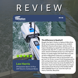 EPropulsion Spirit 1.0 Plus 3HP Electric Outboard Motor