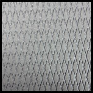 Light gray Hydro-Turf EVA foam traction mat with a molded diamond cut texture.