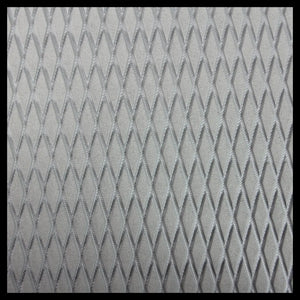 Light gray Hydro-Turf EVA foam traction mat with a molded diamond cut texture.