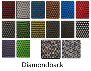 Hydro Turf Pro Series 40"x80" EVA foam mat sheets in various colors and camo patterns with a diamondback texture.