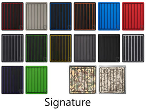 Hydro Turf Pro Series EVA foam mat sheets in various colors and patterns, 40" x 80" with adhesive.