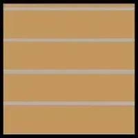 Two-tone HydroTurf EVA foam decking sheet in brown with thin light gray routed lines.