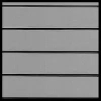 Two-tone gray HydroTurf EVA foam decking sheet with routed black lines, showing the layered material.