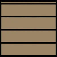 Tan and black two-tone HydroTurf EVA foam decking sheet, un-routed for DIY customization.