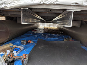 Poly3rdTube™ Center Log Kit - Standard 24" with Motor Mount (up to 115hp)