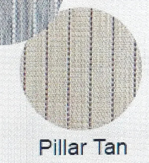 MariDeck Elite Weave marine vinyl flooring in Pillar Tan, showing a woven texture.