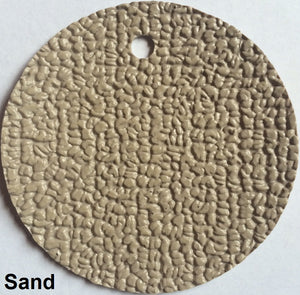 MariDeck Marine Vinyl Boat Flooring sample in Sand, showing textured, slip-resistant surface.