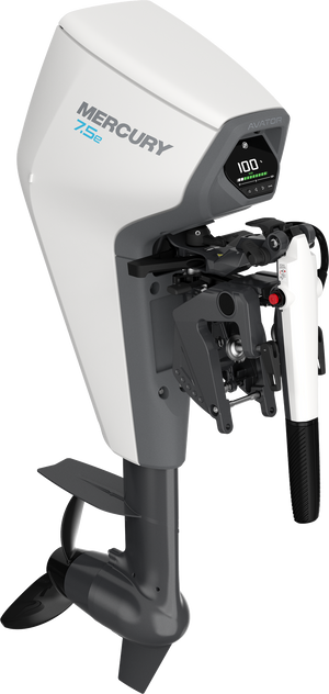 Mercury Avator 7.5e Electric Outboard Motor with 1kWh Battery-Watercraft Engines & Motors-Mercury-Tiny Boat Nation