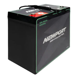Newport 12V 50AH Deep Cycle Marine Battery-Marine Battery-2-Tiny Boat Nation