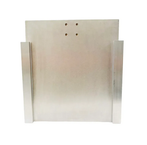 Silver OnTheFly Manual Jackplate with a flat, rectangular design and four top mounting holes.