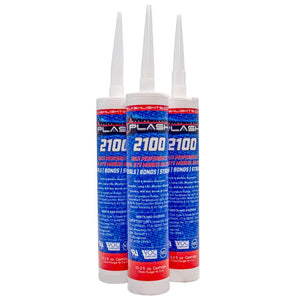 PLASH 2100 Marine 100% RTV Silicone Sealant - 10.2 oz