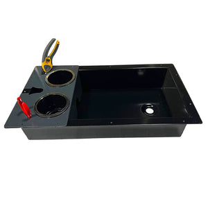 Premium Recessed Trolling Motor Pedal Tray