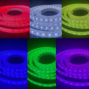 Waterproof Flexible Light Strip | RGBW Color Changing | IP68 Marine 12V Lighting