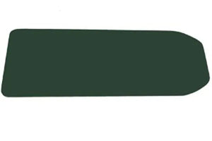 Hunter green marine plywood floorboard for Sea Eagle 285FPB, rectangular with one rounded corner.