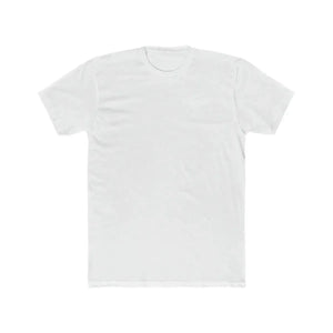 White combed ring-spun cotton "Tiller Time" t-shirt with premium fit and subtle chest graphic.