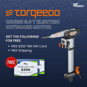 Torqeedo Cruise 6.0 T Electric Outboard Motor - 9.9 HP
