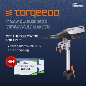 Torqeedo Travel Electric Outboard Motor - 3HP