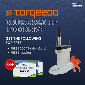 Torqeedo Cruise 12.0 FP Pod Drive with TorqLink