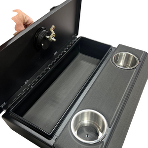Center Storage Console with Dry Hatch-Boat Outfitting-8-Tiny Boat Nation