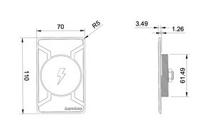 200 Series Waterproof Wireless Charger