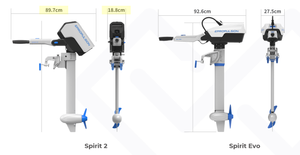 ePropulsion Spirit 2 Remote Steer Electric Outboard Motor (5HP)