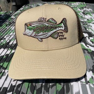 Hat - TBN Bass Art - Limited Edition-Apparel-1-Tiny Boat Nation