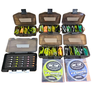Crappie Fishing Mystery Kit with Tackle Boxes + Free Shirt