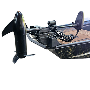 Clamp-On Trolling Motor Mount For Flat Nose Jon Boats