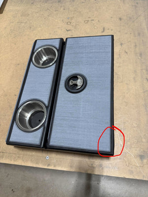Open Box - 18x15 Center Storage Console with Dry Hatch