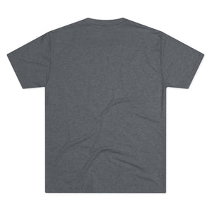 Plain gray t-shirt with no design on a white background