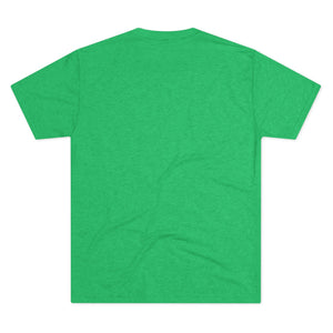 Green t-shirt on a white background