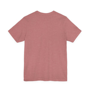 Pink t-shirt on a white background