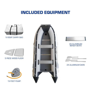 Newport Catalina 12' Inflatable Boat-Boat-6-Tiny Boat Nation