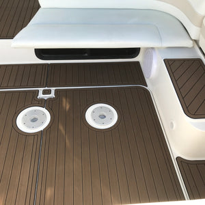 OrthoDek⢠Foam Decking Sheets - Faux Teak Pre-Routed - Premium Quality-Decking-19-Tiny Boat Nation