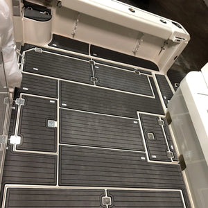 OrthoDek⢠Foam Decking Sheets - Faux Teak Pre-Routed - Premium Quality-Decking-3-Tiny Boat Nation