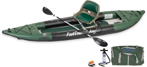 Sea Eagle 385fta FastTrack™ Angler Inflatable Kayak-Boat-Swivel Seat Fishing Rig Package-2-Tiny Boat Nation