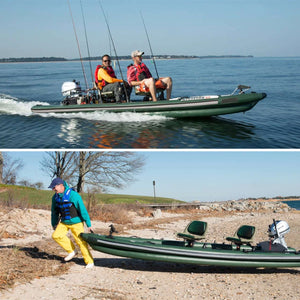 Sea Eagle FishSkiff™ 16 Inflatable Fishing Boat