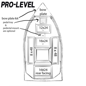 14-16ft V hull jon Boat build kit