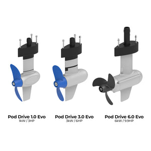 EPropulsion Electric Pod Drive EVO 1.0 - 3.0 - 6.0