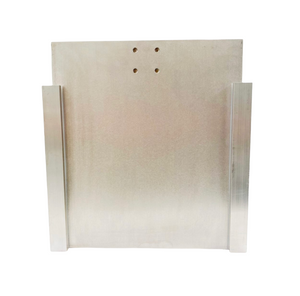 Silver OnTheFly Manual Jackplate with a flat, rectangular design and four top mounting holes.